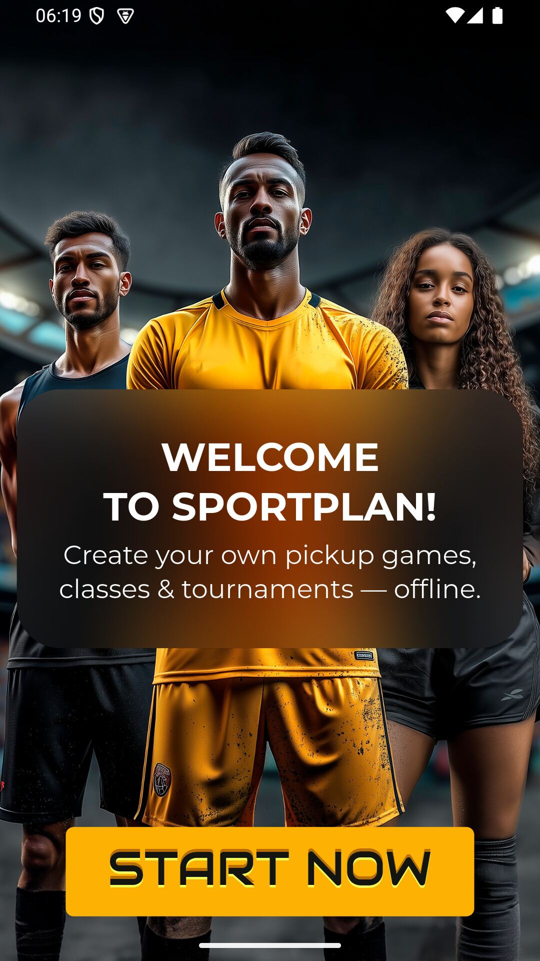 Welcome Screen